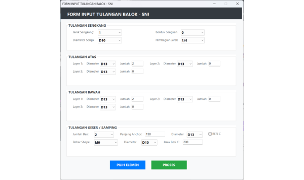 Plugin Otomatisasi Pembesian Beam Revit - Image 2
