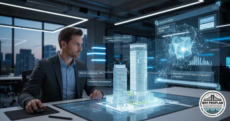 Integrasi AI BIM Konstruksi Otomatisasi Cerdas untuk Efisiensi Proyek