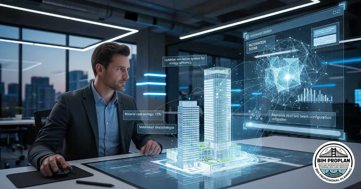 Integrasi AI BIM Konstruksi Otomatisasi Cerdas untuk Efisiensi Proyek