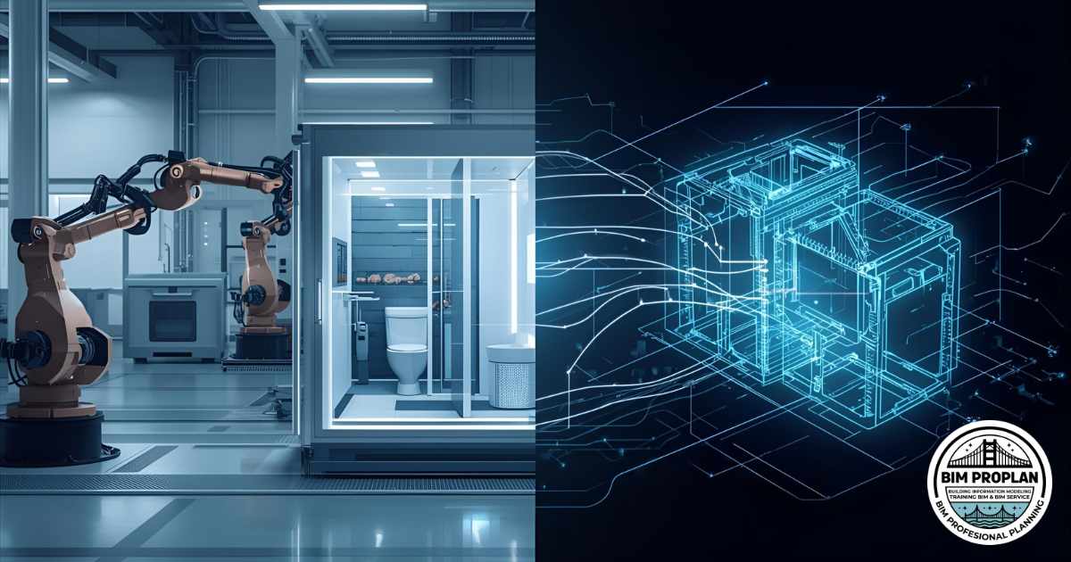 BIM untuk Konstruksi Modular Sinergi Sempurna Antara Desain Digital dan Pabrikasi Presisi