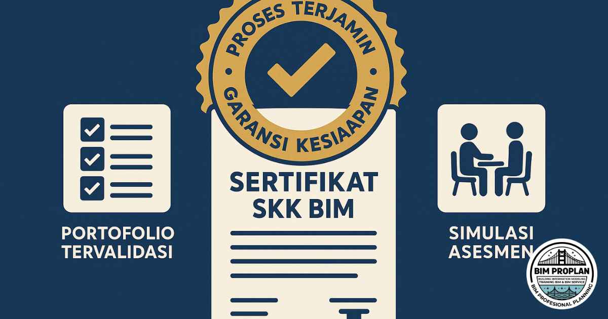 Program Sertifikasi SKK BIM Resmi Bergaransi Jalur Terjamin Profesional Anda